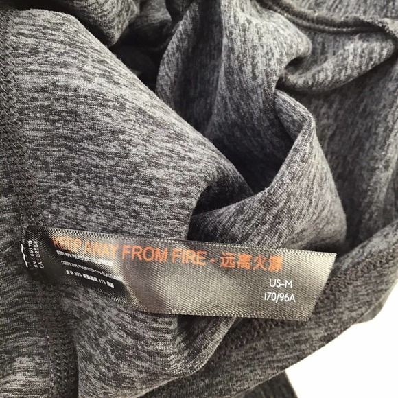 FP movement long sleeved Gray Athletic Exercise Crop top Size Medium - Picture 8 of 11